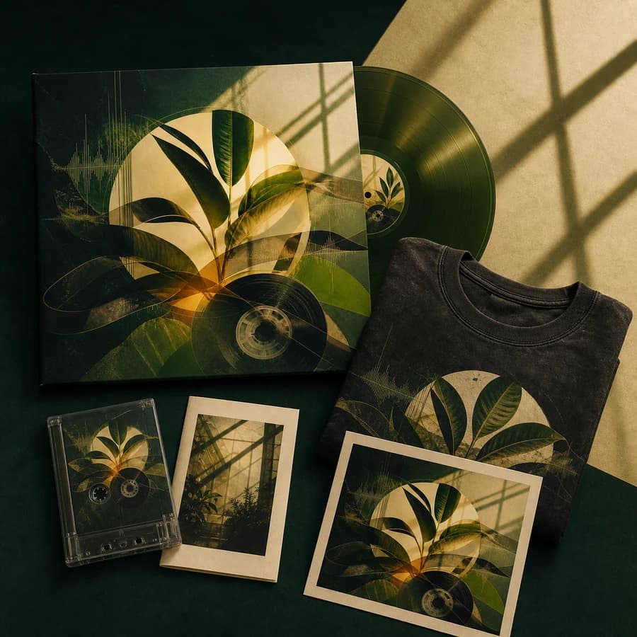 Garden Tapes collector merch bundle